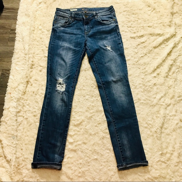 Kut from the Kloth Denim - Kut from the Kloth Distressed Boyfriend Jeans Sz 2